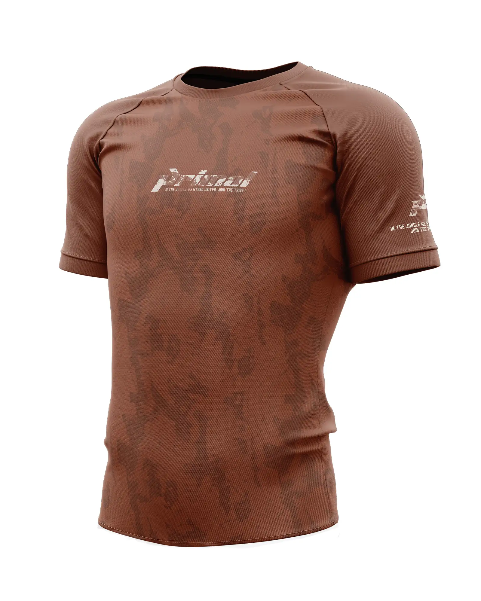 Rashguard The Hunter Collection brown belt